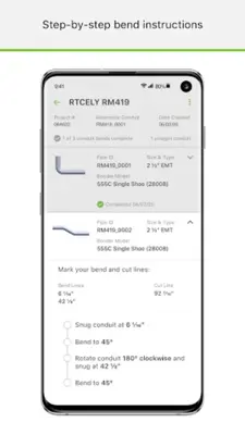 BendWorks Go android App screenshot 5