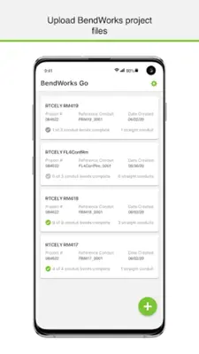 BendWorks Go android App screenshot 7